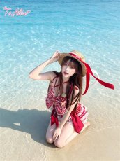 画像12: 【送料無料】C8853 ストロベリー×リボンビキニ《予約受付》 (12)