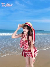 画像13: 【送料無料】C8853 ストロベリー×リボンビキニ《予約受付》 (13)