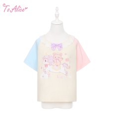 画像1: 【送料無料】C8860 パステルオリプリTシャツ《予約受付》【計5000円以上】 (1)