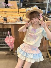 画像5: 【送料無料】C8862 パステルティアードスカパン《予約受付》 (5)
