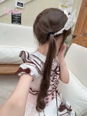画像7: 【送料無料】C8866 ハートフリルパティスリーセットアップ《予約受付》 (7)
