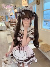 画像9: 【送料無料】C8866 ハートフリルパティスリーセットアップ《予約受付》 (9)