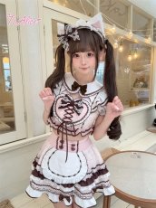 画像10: 【送料無料】C8866 ハートフリルパティスリーセットアップ《予約受付》 (10)