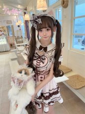 画像12: 【送料無料】C8866 ハートフリルパティスリーセットアップ《予約受付》 (12)