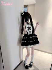 画像18: 【ToAlice】C8890うさちゃんくり抜きトップス (18)
