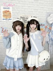 画像10: 【送料無料】C8903マリンカラープリーツスカパン《予約受付》 (10)