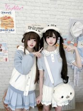画像11: 【送料無料】C8903マリンカラープリーツスカパン《予約受付》 (11)