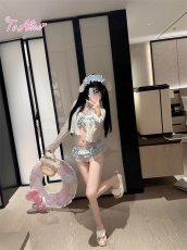 画像34: 【送料無料】C8914 デイジー×ギンガムチェックビキニ《予約受付》 (34)