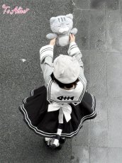 画像20: 【送料無料】C8925ねこちゃんセーラーワンピース《予約受付》 (20)