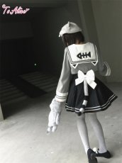 画像11: 【送料無料】C8925ねこちゃんセーラーワンピース《予約受付》 (11)