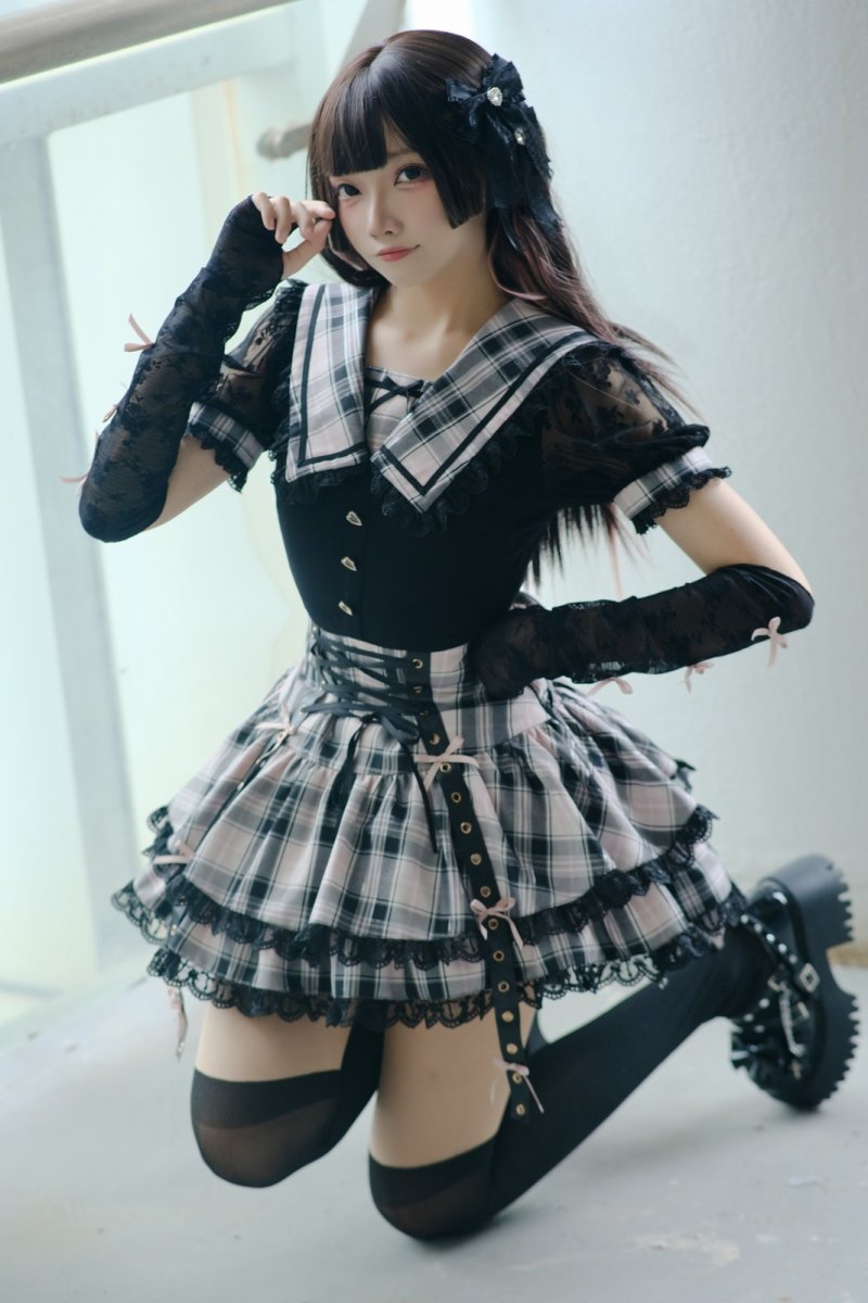 画像6: 【Puppet Bombs】QS67 ３連リボンアームカバー【30％OFF】 (6)