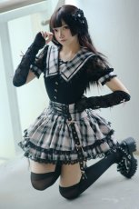 画像6: 【Puppet Bombs】QS67 ３連リボンアームカバー【30％OFF】 (6)