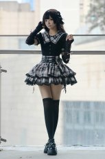 画像2: 【Puppet Bombs】QS67 ３連リボンアームカバー【30％OFF】 (2)