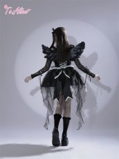 画像4: 【ToAlice】FS31レースアップアームウォーマー (4)
