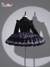 画像3: 【ToAlice】F112ぷっくりお袖のフリルスタンドブラウス (3)
