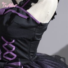 画像2: 【ToAlice】F111 Dark Candleジャンパースカート (2)