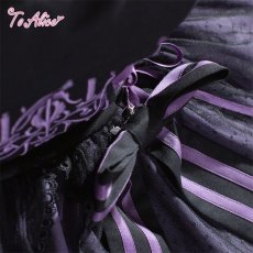 画像3: 【ToAlice】F111 Dark Candleジャンパースカート (3)