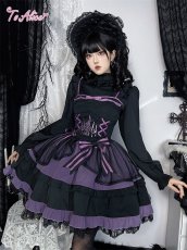 画像6: 【ToAlice】F112ぷっくりお袖のフリルスタンドブラウス (6)