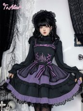 画像4: 【ToAlice】F112ぷっくりお袖のフリルスタンドブラウス (4)