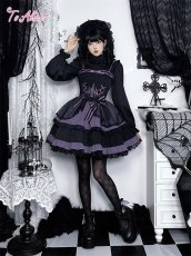 画像9: 【ToAlice】F112ぷっくりお袖のフリルスタンドブラウス (9)