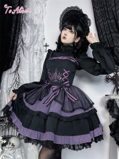 画像7: 【ToAlice】F112ぷっくりお袖のフリルスタンドブラウス (7)