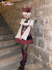 画像28: 【ToAlice】F143キャットガール2way姫袖ブラウス【30％OFF】 (28)