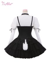 画像12: 【ToAlice】F143キャットガール2way姫袖ブラウス【30％OFF】 (12)