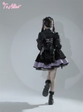 画像9: 【ToAlice】F151ジャカード＆ベロアジャンパースカート (9)