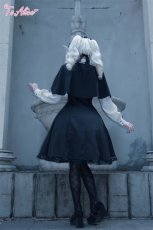 画像13: 【ToAlice】F164魔法学園ケープ付きワンピース (13)