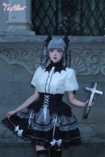 画像12: 【ToAlice】F169レースアップフリルスカート (12)