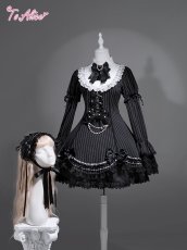 画像1: 【ToAlice】 FS72 DollyBlackヘッドドレス (1)