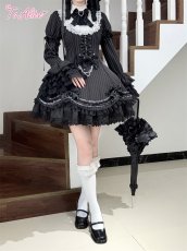 画像28: 【ToAlice】 F171 DollyBlackワンピース (28)