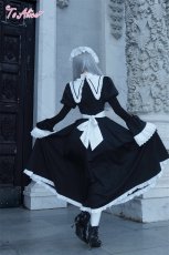 画像8: 【ToAlice】FS73ロイヤルメイドハーフエプロン (8)