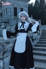 画像5: 【ToAlice】FS73ロイヤルメイドハーフエプロン (5)
