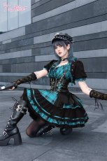 画像24: 【BlackShamrock】パンクロックティアードジャンパースカート (24)