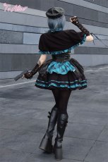 画像27: 【BlackShamrock】パンクロックティアードジャンパースカート (27)