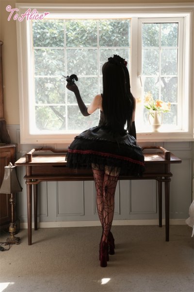 BlackShamrock】 FS75ゴシックチャームチョーカー - To Alice