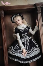画像3: 【送料無料】F182 Gothic Dollフリルブラウス《予約受付》 (3)