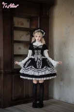 画像5: 【送料無料】F182 Gothic Dollフリルブラウス《予約受付》 (5)