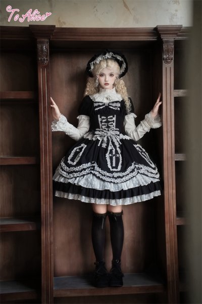BlackShamrock】F181 Gothic Dollワンピース - To Alice
