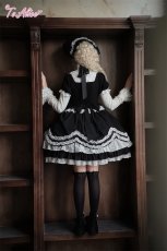 画像6: 【送料無料】F182 Gothic Dollフリルブラウス《予約受付》 (6)