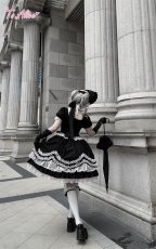 画像11: 【送料無料】F181 Gothic Dollワンピース《予約受付》 (11)