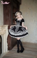 画像15: 【ToAlice】FS77フリルハーフボンネット (15)
