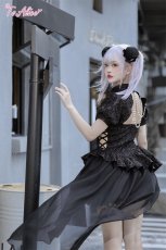 画像19: 【ToAlice】F185ジャカードレースアップドレス (19)
