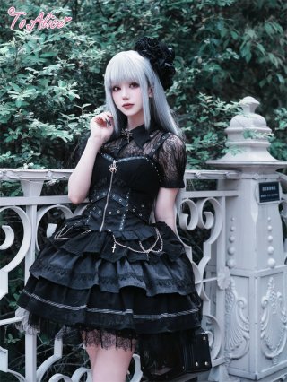 ToAlice】F111 Dark Candleジャンパースカート - To Alice
