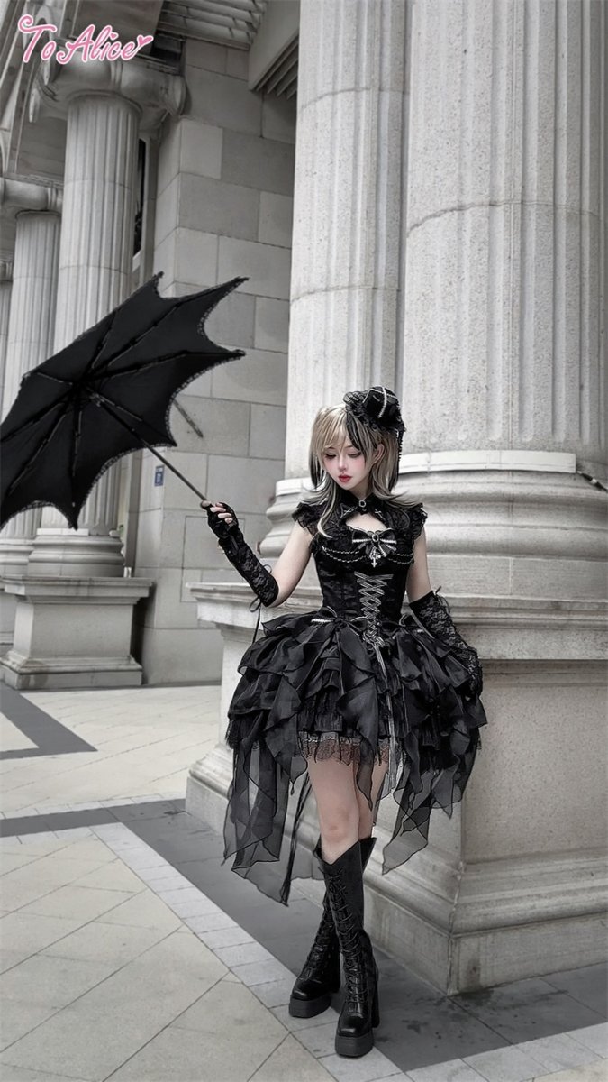 画像15: 【BlackShamrock】FS86ローズブラックパールミニハット (15)