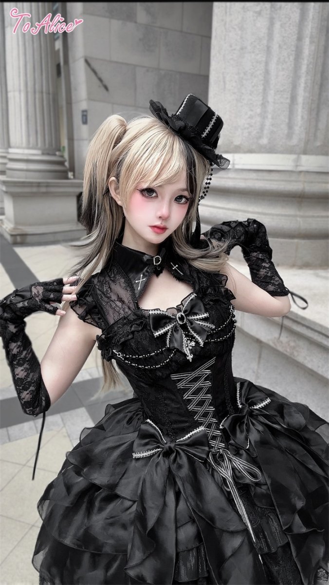 画像5: 【BlackShamrock】FS86ローズブラックパールミニハット (5)