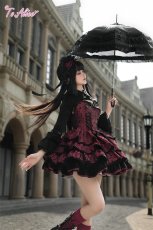 画像13: 【ToAlice】F200総レースベルトデザインボレロ (13)