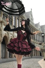 画像16: 【ToAlice】F200総レースベルトデザインボレロ (16)