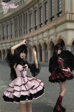 画像6: 【ToAlice】F200総レースベルトデザインボレロ (6)